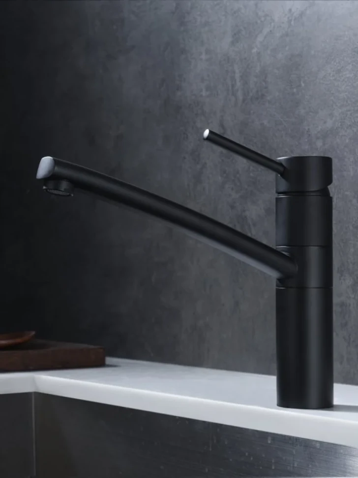 Смеситель для кухни Emar Quartz ЕС - 3011 black