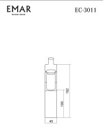 Смеситель для кухни Emar Quartz ЕС - 3011 black