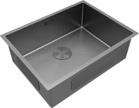 Мойка кухонная Paulmark Next PM215844-MG серый матовый