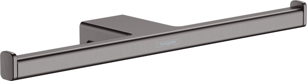 Держатель туалетной бумаги Hansgrohe AddStoris 41748340 шлифованный черный хром