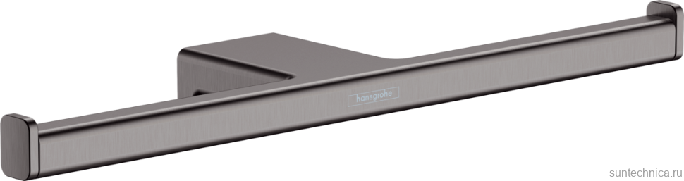 Держатель туалетной бумаги Hansgrohe AddStoris 41748340 шлифованный черный хром