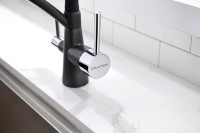 Смеситель для кухни Paulmark Siegen Si213111-BLM с гибким изливом, черный