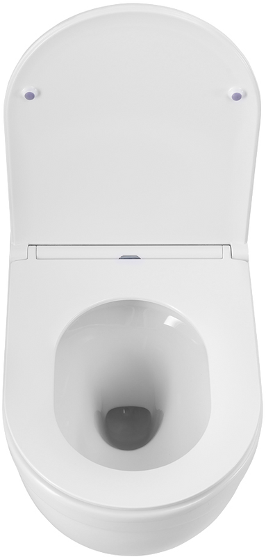 Унитаз подвесной BelBagno Senso-R BB017CH-TOR безободковый, крышка BB870SC с микролифтом