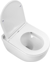 Унитаз подвесной BelBagno Senso-R BB017CH-TOR безободковый, крышка BB870SC с микролифтом