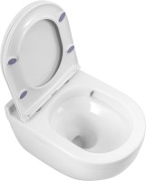 Унитаз подвесной BelBagno Senso-R BB017CH-TOR безободковый, крышка BB870SC с микролифтом