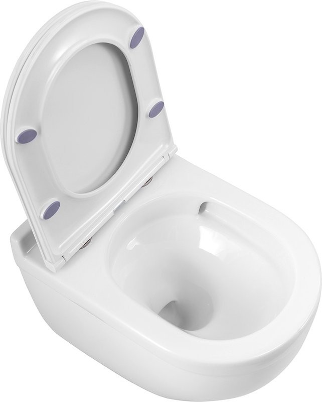 Унитаз подвесной BelBagno Senso-R BB017CH-TOR безободковый, крышка BB870SC с микролифтом