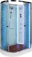Душевая кабина DTO EM 1512RNLED+GM