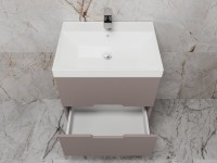 Мебель для ванной комнаты Style Line Матис 60 подвесная, тауп темный