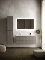 Мебель для ванной комнаты Sancos Snob R 120 см, doha soft, раковина CN7016