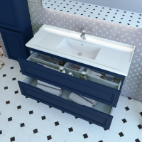 Тумба с раковиной Caprigo Wales Смальти 120 океания Тумба с раковиной Caprigo Wales Смальти 120 океания