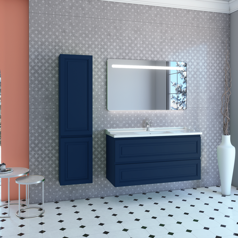 Тумба с раковиной Caprigo Wales Смальти 120 океания