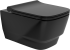 Унитаз подвесной Boheme Bello 971-B черный матовый