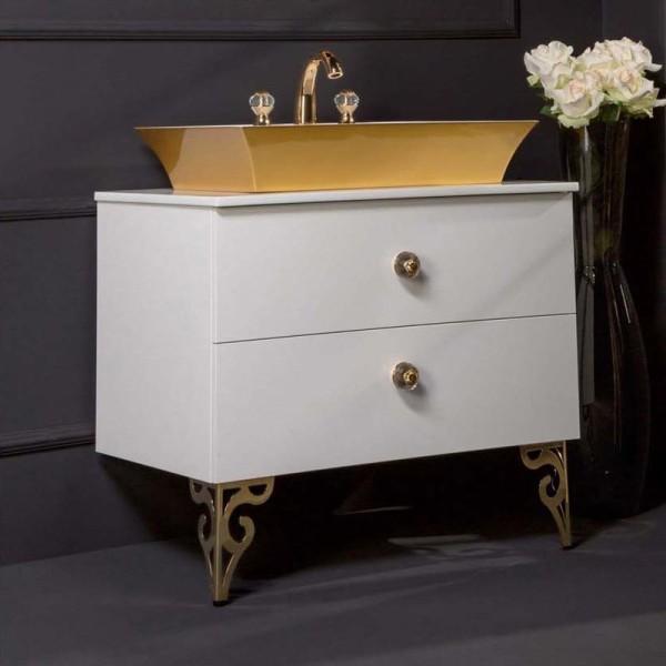 Тумба под раковину Armadi Art NeoArt 80 белая