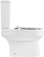Унитаз-компакт напольный BelBagno Norma BB339CPR безободковый, крышка Piano BB2111SC с микролифтом, бачок BB339T
