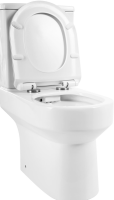 Унитаз-компакт напольный BelBagno Norma BB339CPR безободковый, крышка Piano BB2111SC с микролифтом, бачок BB339T