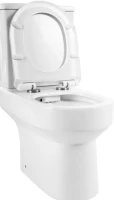Унитаз-компакт напольный BelBagno Norma BB339CPR безободковый, крышка Piano BB2111SC с микролифтом, бачок BB339T