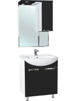 Зеркало Bellezza Альфа R 55 черное Зеркало Bellezza Альфа R 55 черное