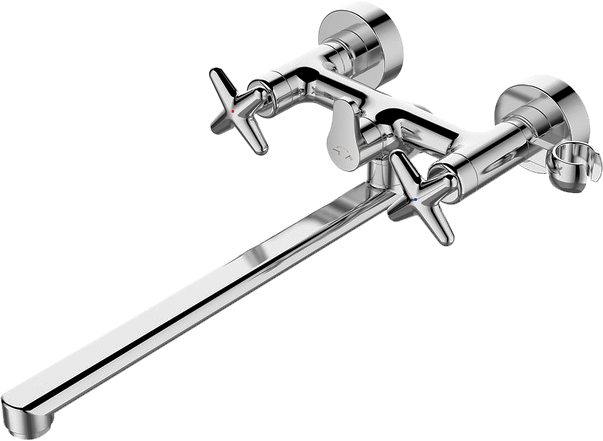 Смеситель с длинным изливом для ванны IDDIS Acros ACRSBL2i10WA хром