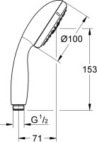 Душевая лейка Grohe Tempesta New 28578002