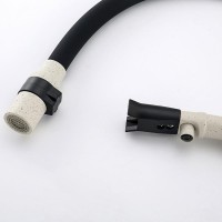 Смеситель для кухни Gappo G4398-81 с гибким изливом, белый