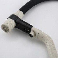 Смеситель для кухни Gappo G4398-81 с гибким изливом, белый