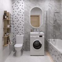Унитаз-компакт напольный DIWO Казань 9879B003-7201 безободковый, с микролифтом