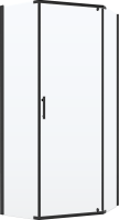 Душевой уголок Niagara Nova NG-6834-08 BLACK 100x100, пятиугольный, черный
