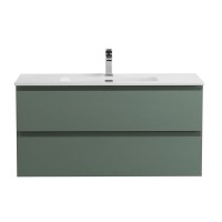 Тумба под раковину без столешницы BelBagno Kraft 100 подвесная, матовая еловая