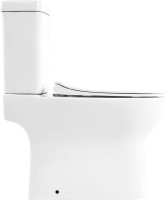 Унитаз-компакт напольный BelBagno Steam BB130CPR/SC безободковый, бачок BB130T, крышка BB130SC