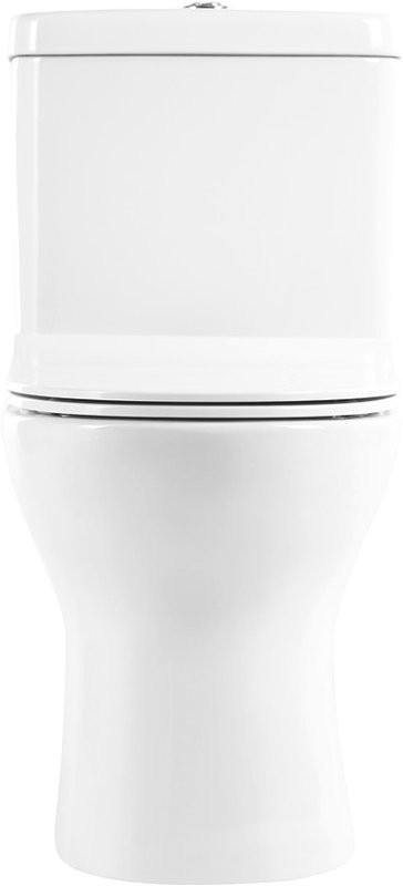 Унитаз-компакт напольный BelBagno Steam BB130CPR/SC безободковый, бачок BB130T, крышка BB130SC