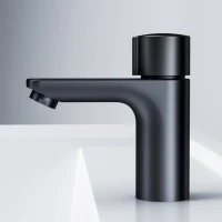 Смеситель для раковины AM.PM X-Joy TouchReel F85A02522 черный Смеситель для раковины AM.PM X-Joy TouchReel F85A02522 черный