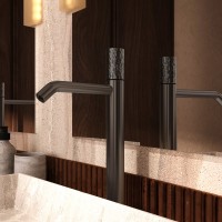 Смеситель для раковины Vincea Аура VBF-6AU2GM вороненая сталь Смеситель для раковины Vincea Аура VBF-6AU2GM вороненая сталь