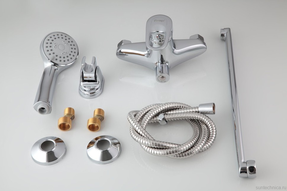 Смеситель с длинным изливом для ванны Frap H04 F2204