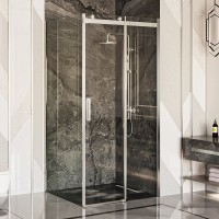 Душевой уголок Ambassador Benefit 19021102HX-120HX 130х120 см, профиль хром, стекло прозрачное