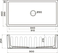 Комплект Мойка Omoikiri Mikura 91-WH Glossy белая + Измельчитель Nagare 500 Комплект Мойка Omoikiri Mikura 91-WH Glossy белая + Измельчитель Nagare 500