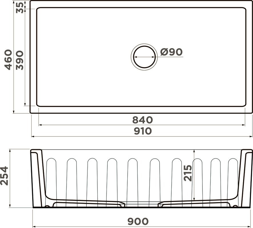 Комплект Мойка Omoikiri Mikura 91-WH Glossy белая + Измельчитель Nagare 500