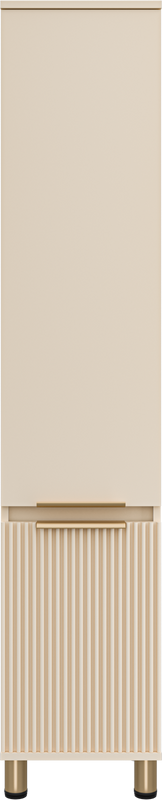 Шкаф пенал для ванной Brevita Enfida 35 L бежевый