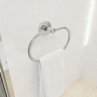 Полотенцедержатель Fixsen Comfort Chrome FX-85011 кольцо, хром