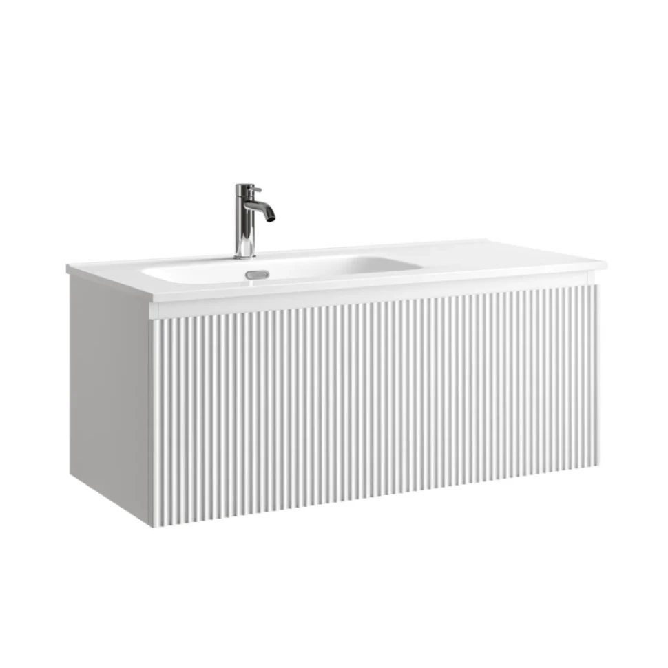 Тумба под раковину без столешницы Sancos Snob R 1.0 100 SNR1.0100LW bianco
