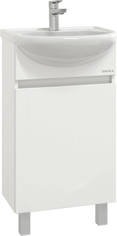 Тумба под раковину Onika Милтон 45 напольная, белая