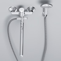 Смеситель с длинным изливом для ванны AM.PM X-Joy S F85B90100 хром Смеситель с длинным изливом для ванны AM.PM X-Joy S F85B90100 хром