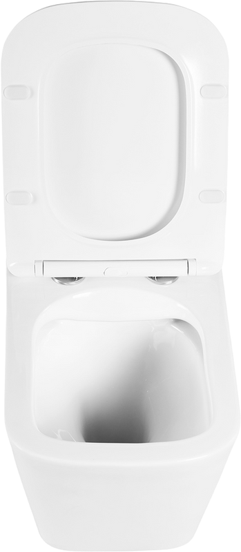 Комплект Унитаз подвесной BelBagno Due BB3103CHR/SC безободковый, с микролифтом, инсталляция BB002-80 с кнопкой BB014-SR-BIANCO