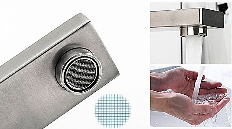 Смеситель для ванны с душем Fashun A53017 сатин