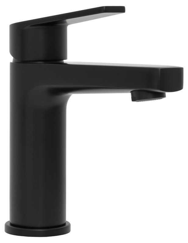 Смеситель для раковины Allen Brau Eclipse 5.E1001-31 с донным клапаном, матовый черный