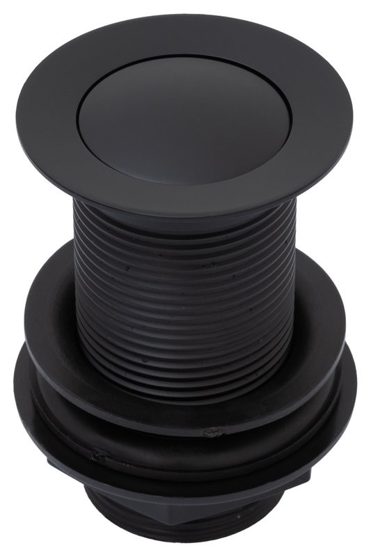 Смеситель для раковины Allen Brau Eclipse 5.E1001-31 с донным клапаном, матовый черный