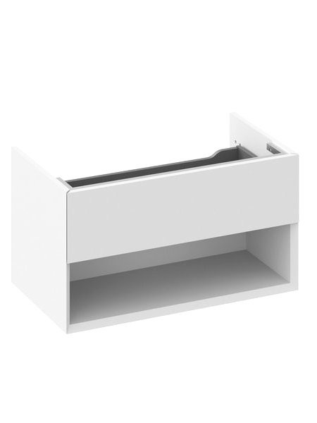 Тумба под раковину без столешницы Ravak Lite SD 80 дымчато-серая