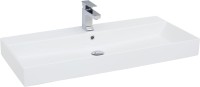 Тумба с раковиной Aquanet Nova Lite 100 напольная, дуб рустикальный, 3 ящика
