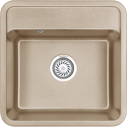 Мойка кухонная Granula Standart 5001, бежевый