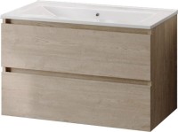 Тумба с раковиной Teymi Laina 80 светлый дуб Тумба с раковиной Teymi Laina 80 светлый дуб