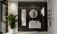 Мебель для ванной комнаты Jorno Shine 90 подвесная